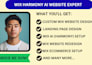 do wix harmony ai website design wix ai redesign wix website seo optimization